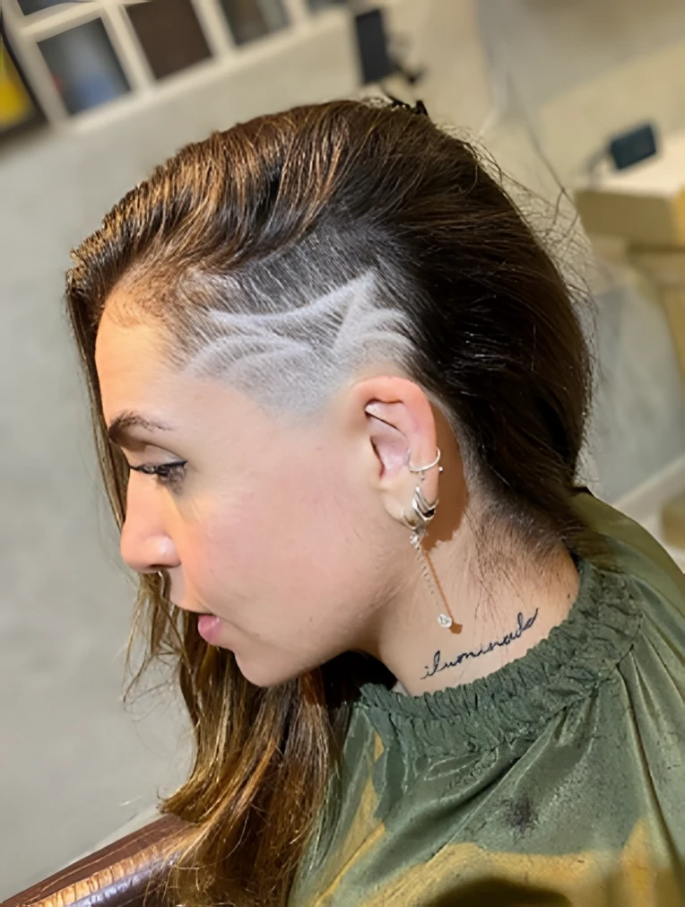 Undercut com desenho