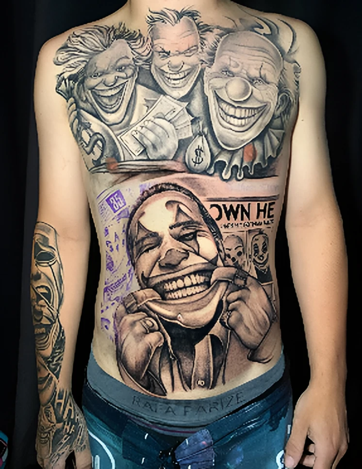 Palhaços e Coringa